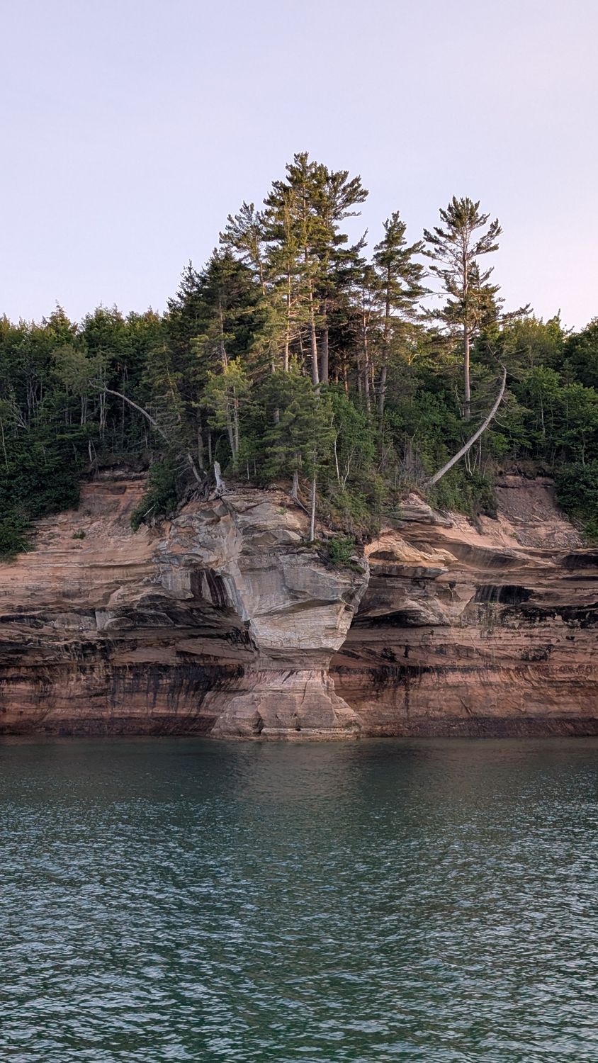 Pictured Rocks by boat