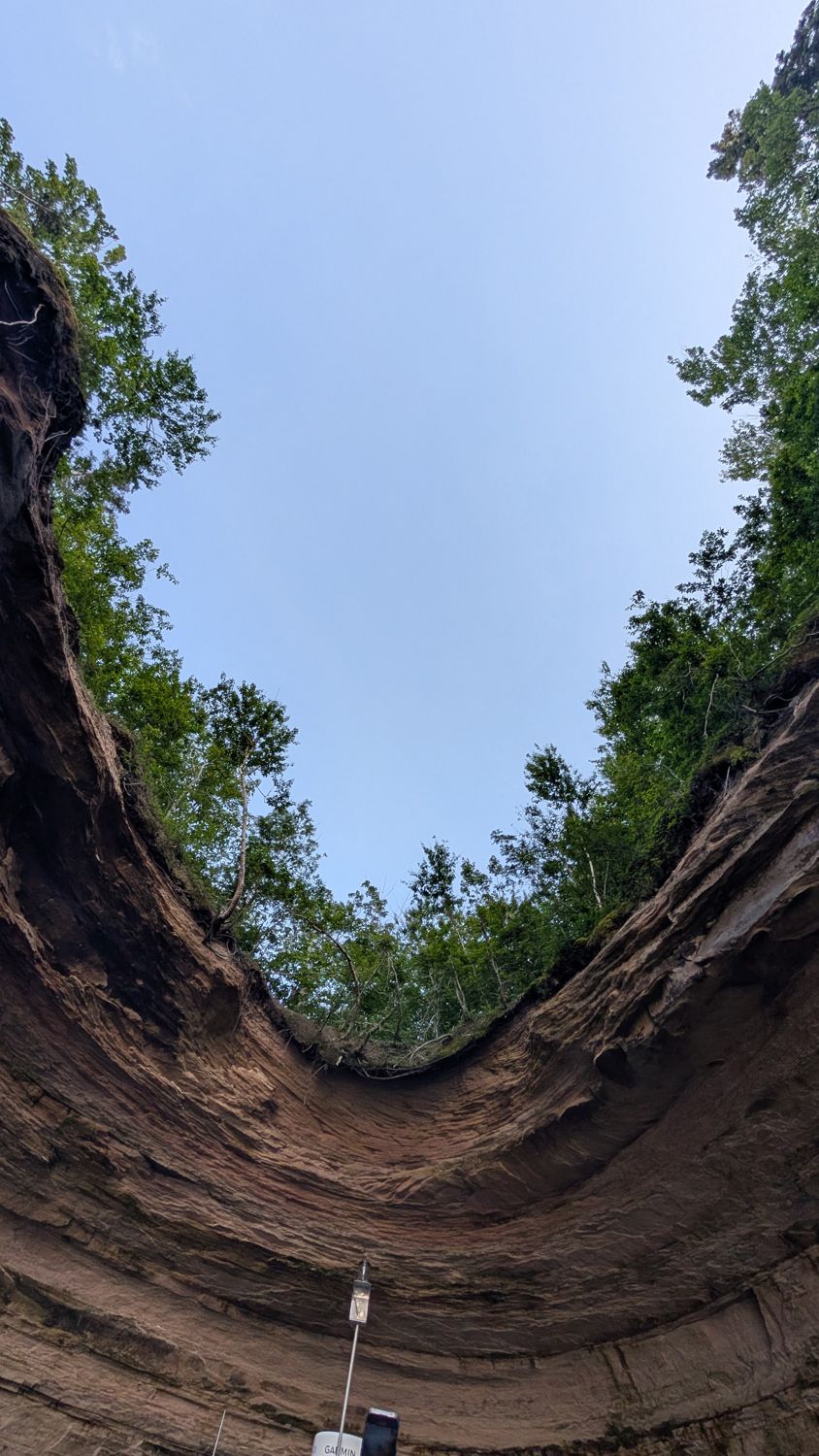 Pictured Rocks by boat