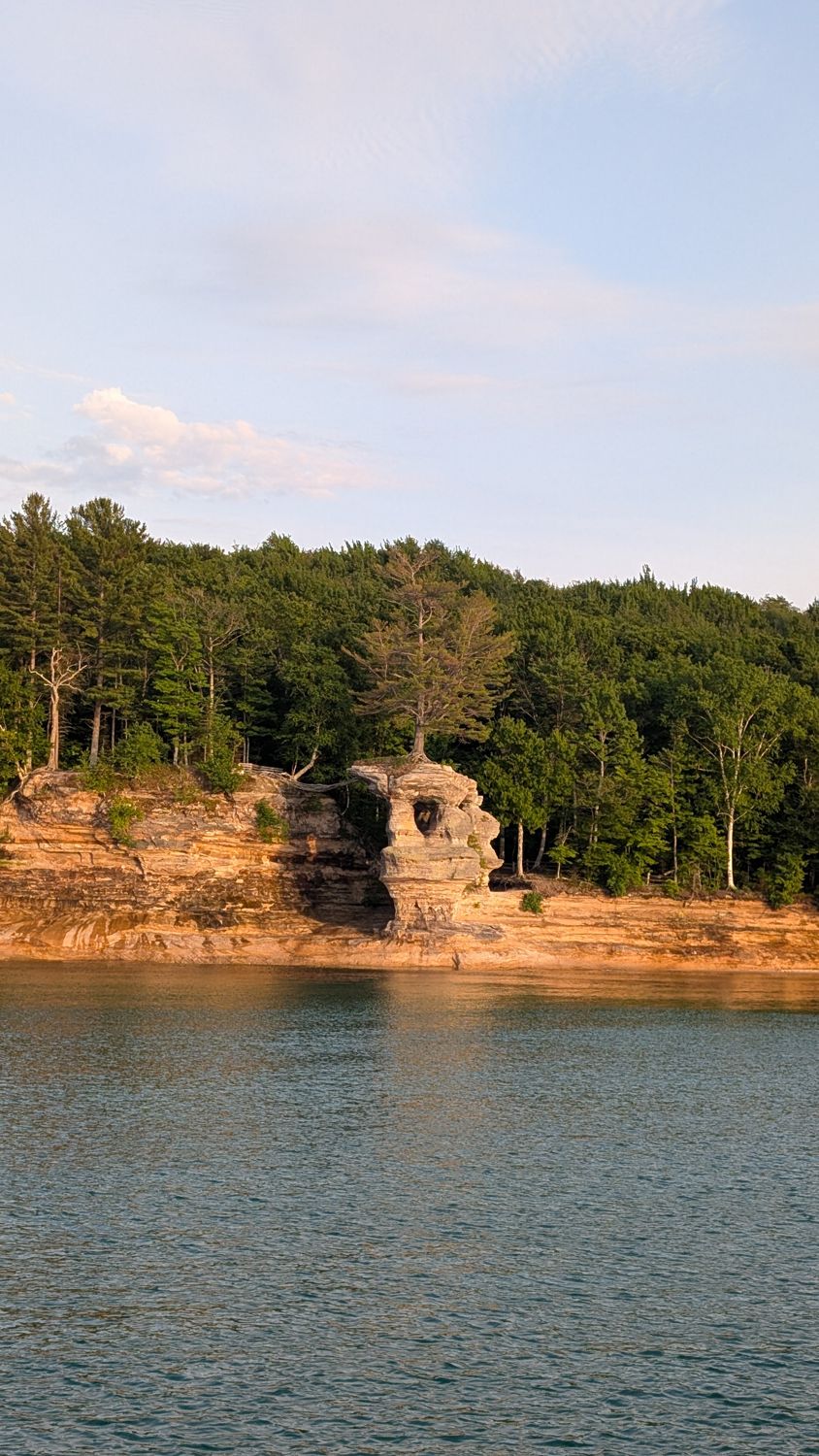 Pictured Rocks by boat