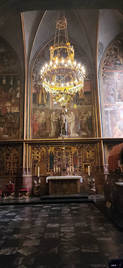 Inside St. Vitus Cathedral