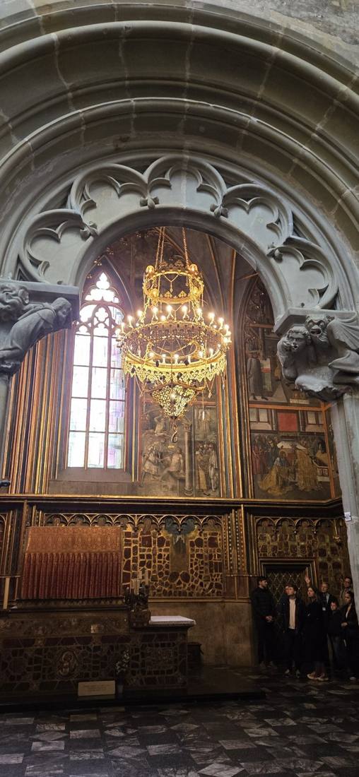 Inside St. Vitus Cathedral