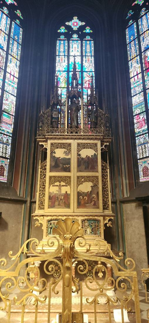 Inside St. Vitus Cathedral