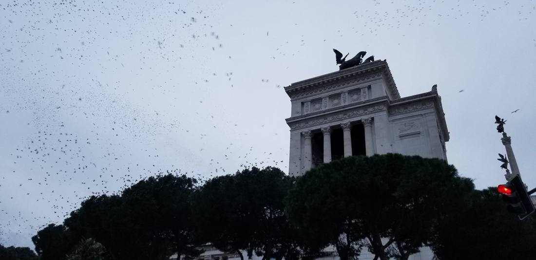 Rome's piazzas & monuments