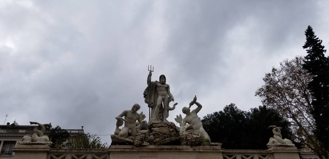Rome's piazzas & monuments