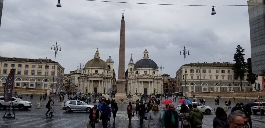 Rome's piazzas & monuments