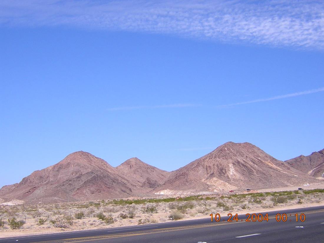 The Mojave, on the way to the dam