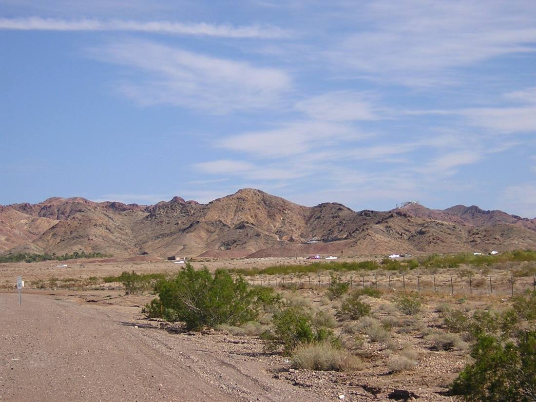 The Mojave, on the way to the dam