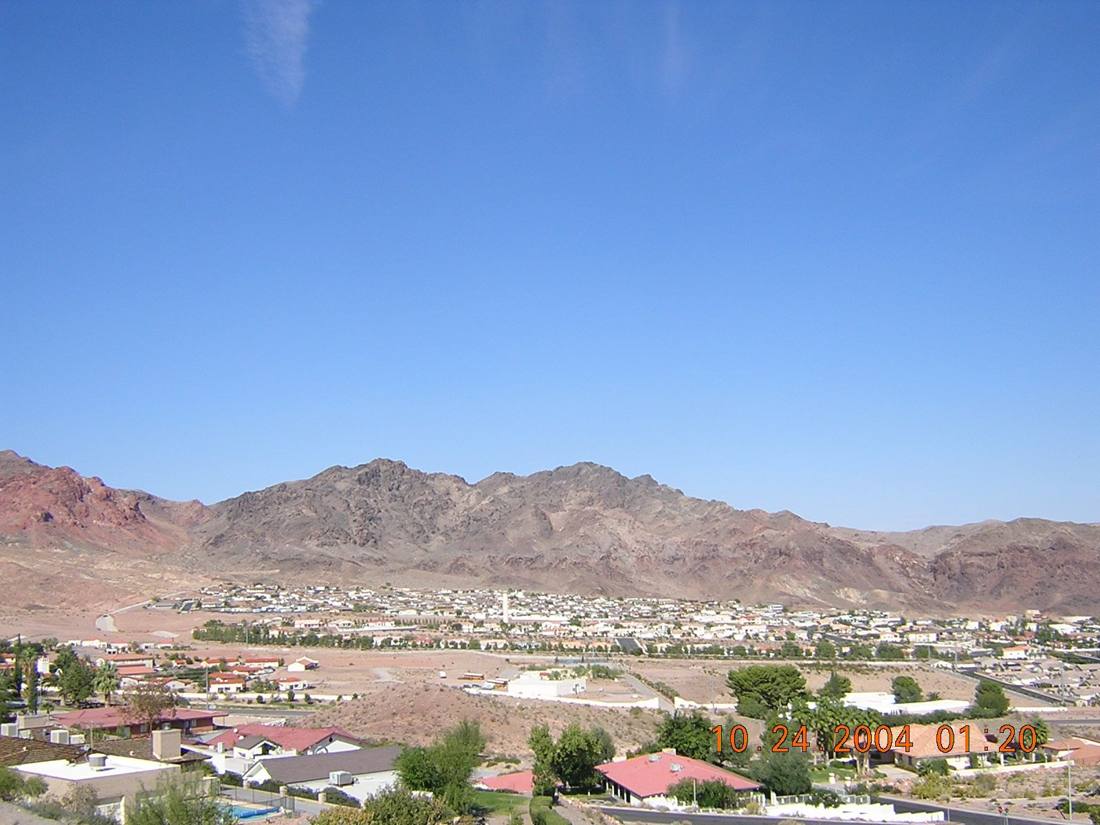 The Mojave, on the way to the dam