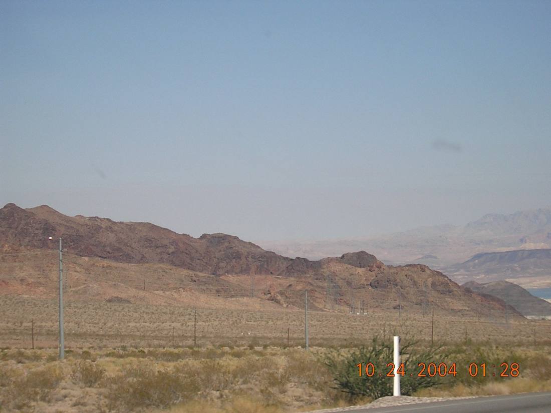 The Mojave, on the way to the dam