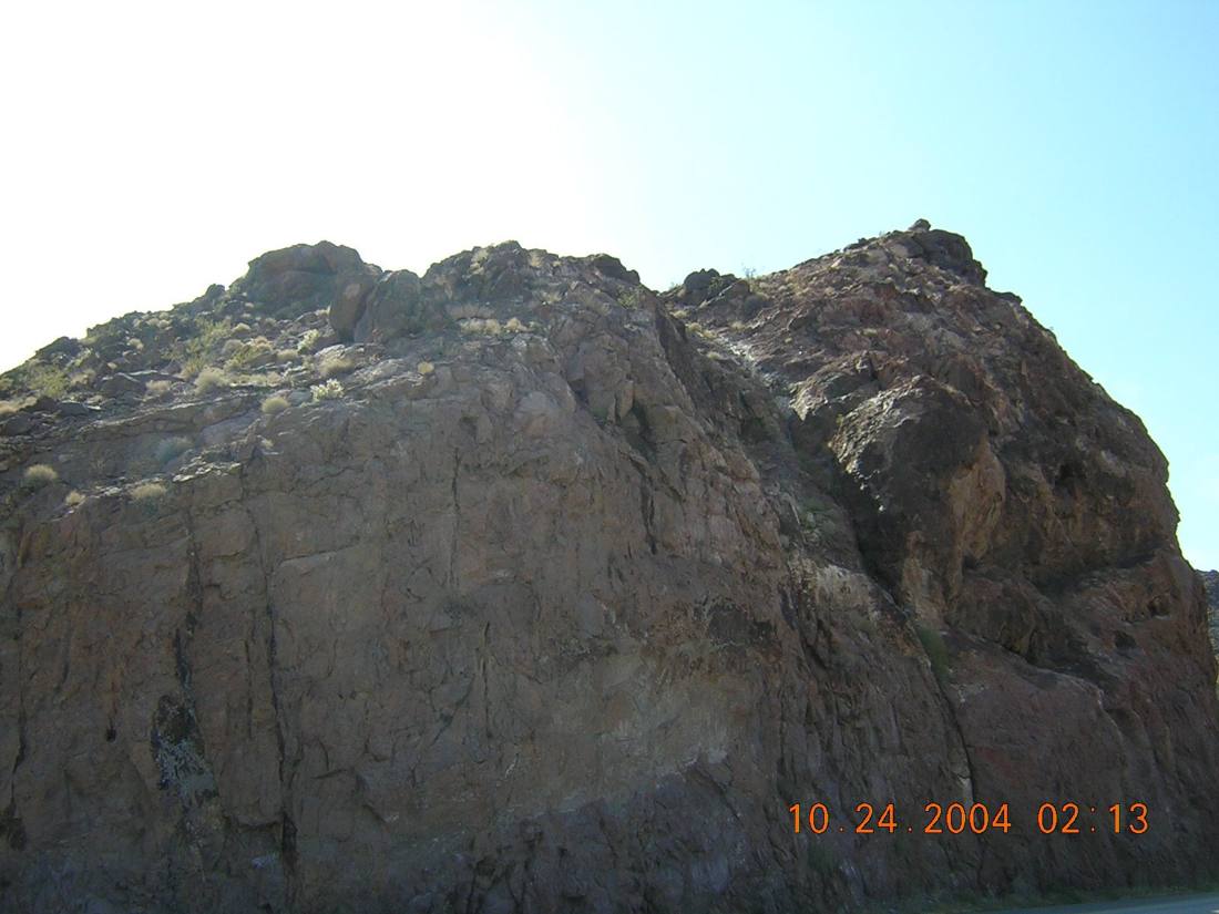 The Mojave, on the way to the dam