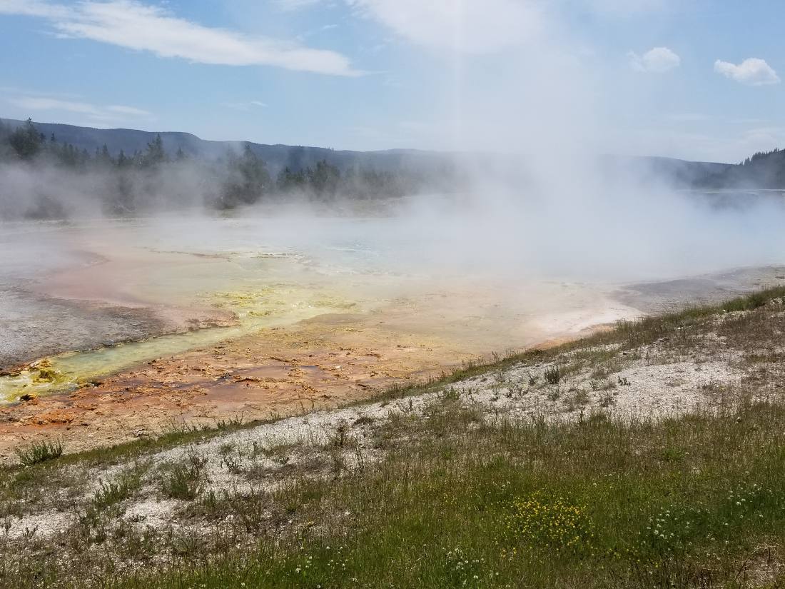 Yellowstone's thermal wonders